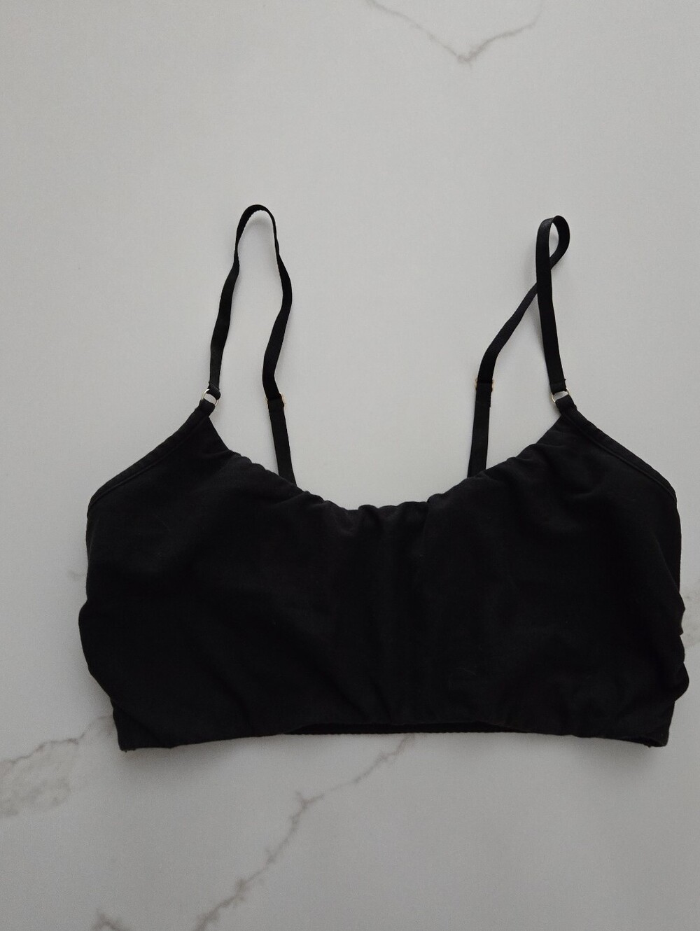 Commando Black Shelf Bra Tank Top